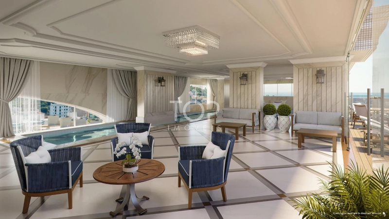 APARTAMENTO DE LUXO EM MEIA PRAIA: 4ª foto da galeria de imagens do imóvel