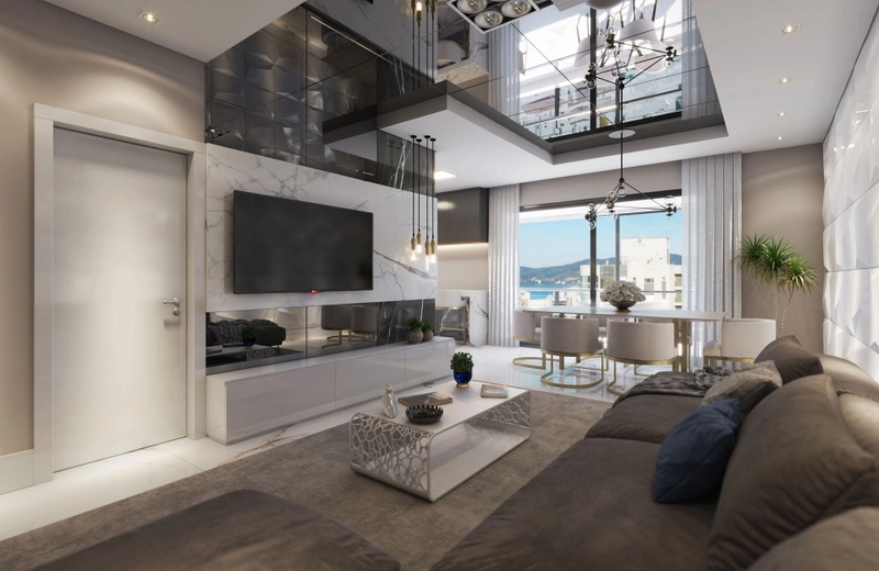 APARTAMENTO PRONTO EM MEIA PRAIA: 3ª foto da galeria de imagens do imóvel