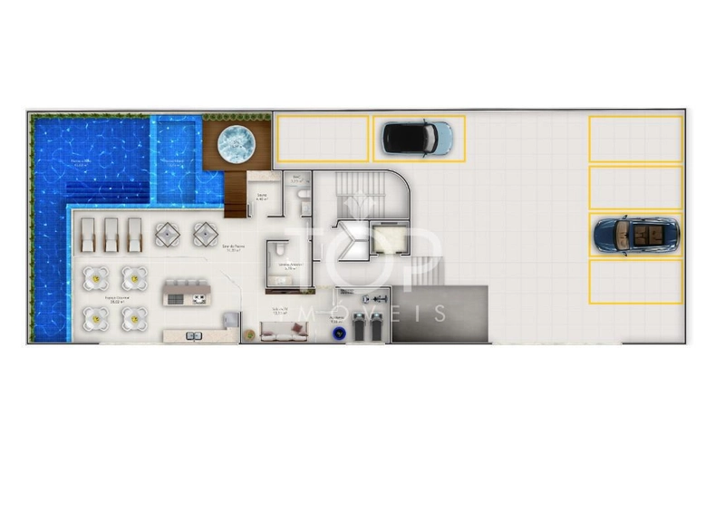 APARTAMENTO COM LAZER NO CORAÇÃO DE MEIA PRAIA!!: 4ª foto da galeria de imagens do imóvel