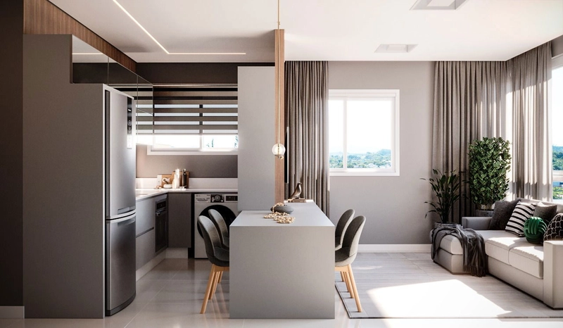 LANÇAMENTO DE APARTAMENTO EM PORTO BELO: 3ª foto da galeria de imagens do imóvel