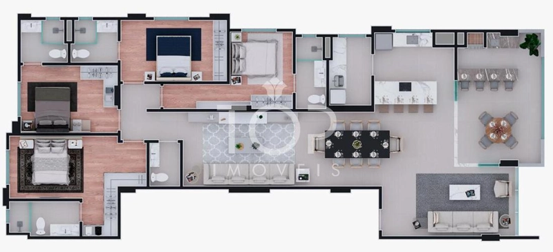 APARTAMENTO FRENTE MAR EM ITAPEMA MEIA PRAIA: 13ª foto da galeria de imagens do imóvel