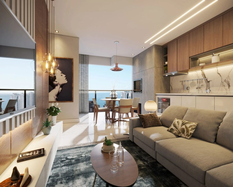APARTAMENTO EM ITAPEMA: 2ª foto da galeria de imagens do imóvel