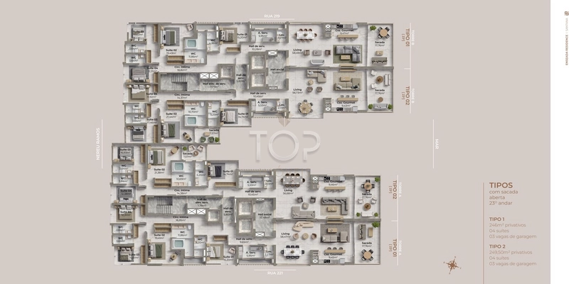 APARTAMENTO EM MEIA PRAIA: 34ª foto da galeria de imagens do imóvel