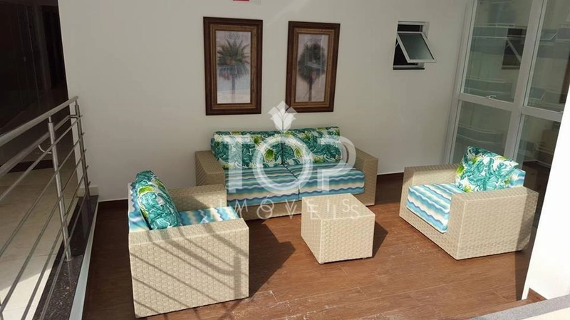 AMPLO APARTAMENTO EM ANDAR ALTO MOBILIADO MEIA PRAIA: 9ª foto da galeria de imagens do imóvel