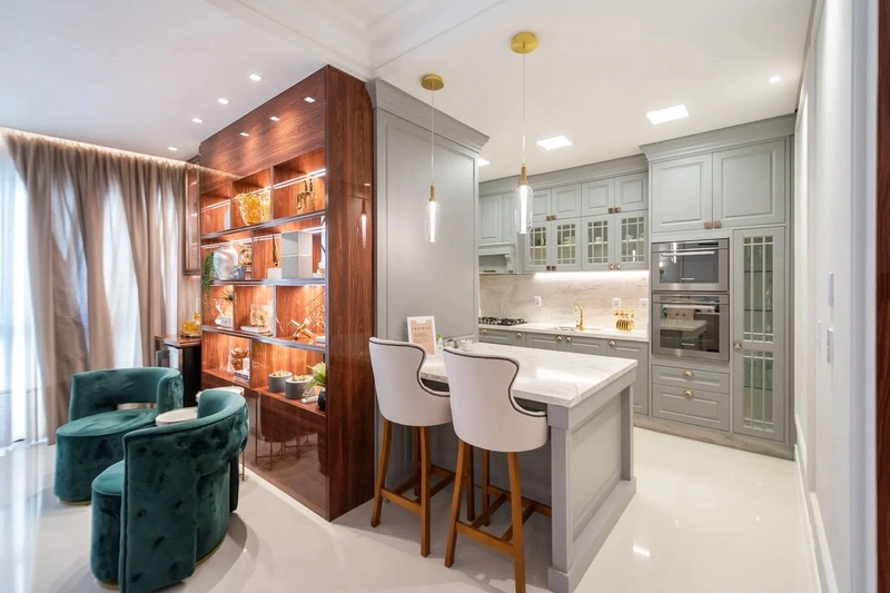 APARTAMENTO DECORADO EM MEIA PRAIA: 4ª foto da galeria de imagens do imóvel