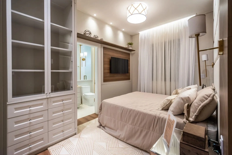 APARTAMENTO DECORADO EM MEIA PRAIA: 10ª foto da galeria de imagens do imóvel