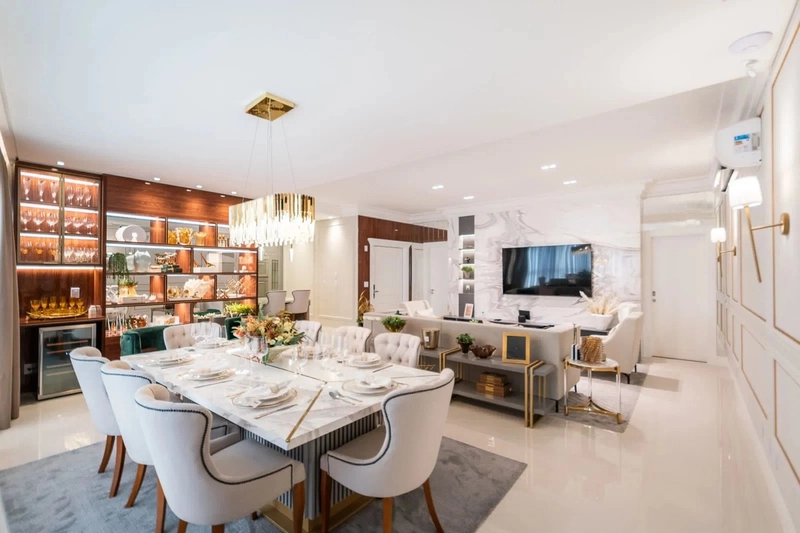 APARTAMENTO DECORADO EM MEIA PRAIA: 2ª foto da galeria de imagens do imóvel
