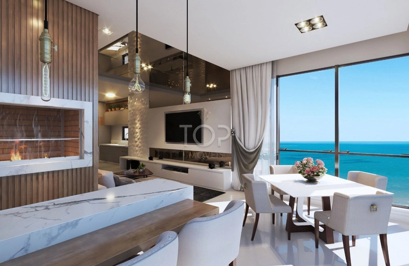 APARTAMENTO NOVO 4 SUÍTES ITAPEMA MEIA PRAIA ALTO PADRÃO: 5ª foto da galeria de imagens do imóvel