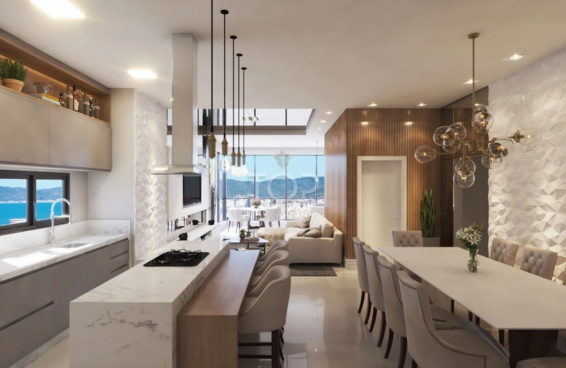 APARTAMENTO NOVO 4 SUÍTES ITAPEMA MEIA PRAIA ALTO PADRÃO: 4ª foto da galeria de imagens do imóvel