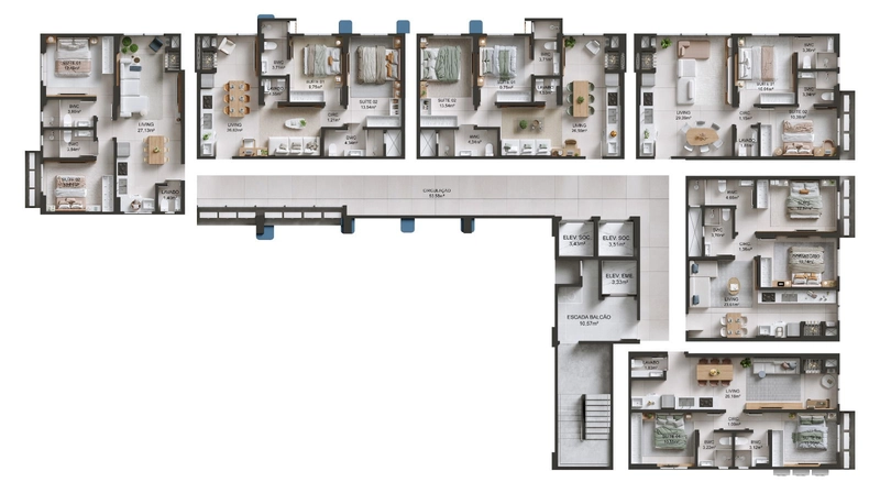 APARTAMENTO EM ITAPEMA: 12ª foto da galeria de imagens do imóvel