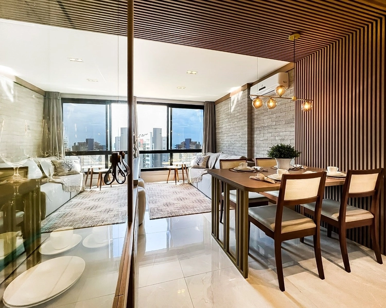 Apartamento 3 dormitórios em Torres, mobiliado e decorado: 8ª foto da galeria de imagens do imóvel