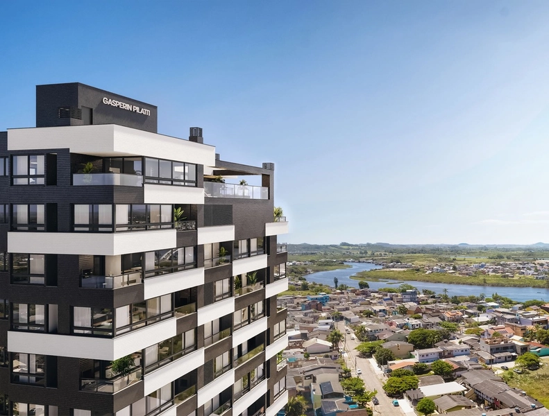 Apartamento em Torres, 3  dormitórios: 3ª foto da galeria de imagens do imóvel