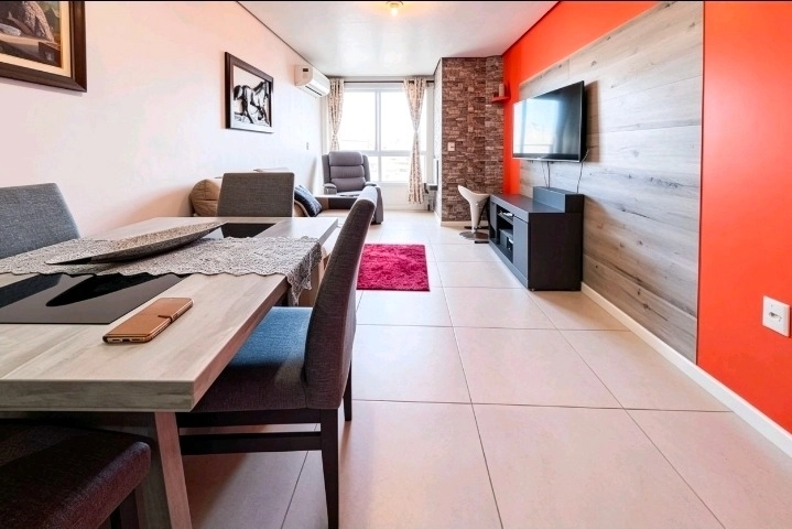 Apartamento mobiliado com 3 dormitórios e vista para o mar: 7ª foto da galeria de imagens do imóvel