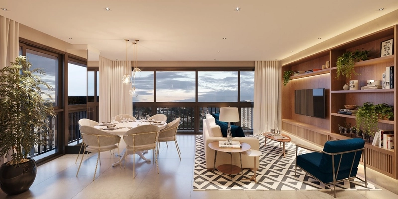 Apartamento 2 suítes em Torres: 3ª foto da galeria de imagens do imóvel