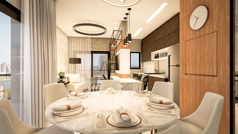 Apartamento 02 Dormitórios Passo de Torres: 9ª foto da galeria de imagens do imóvel