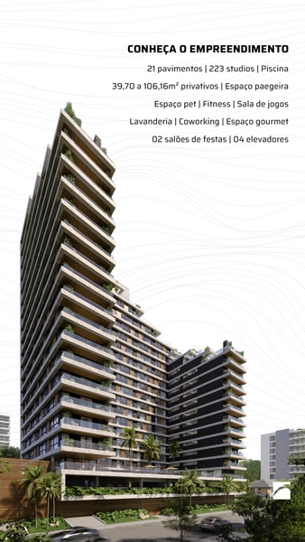 Studio em Torres: 4ª foto da galeria de imagens do imóvel
