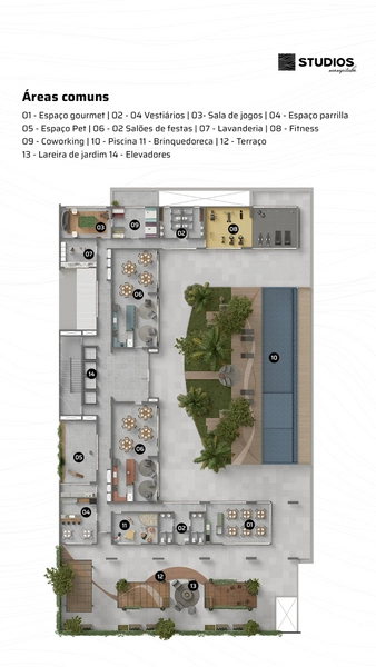 Studio em Torres: 8ª foto da galeria de imagens do imóvel