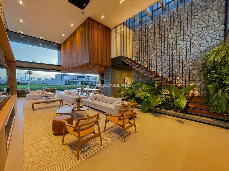 Sobrado em 2 terrenos, beira lago, mobiliado e decorado, condomínio Sense: 42ª foto da galeria de imagens do imóvel