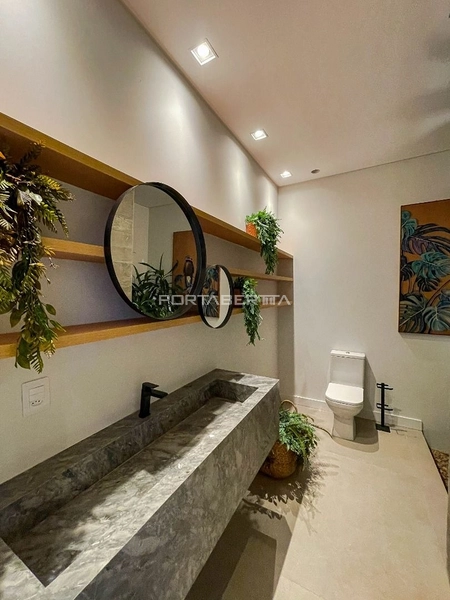 Sobrado em 2 terrenos, beira lago, mobiliado e decorado, condomínio Sense: 20ª foto da galeria de imagens do imóvel