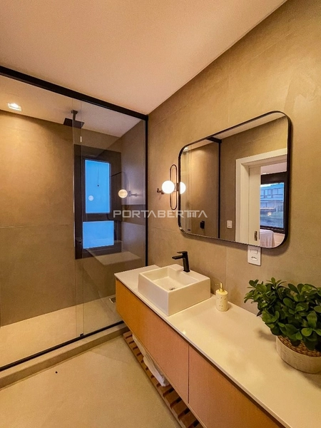 Sobrado em 2 terrenos, beira lago, mobiliado e decorado, condomínio Sense: 16ª foto da galeria de imagens do imóvel