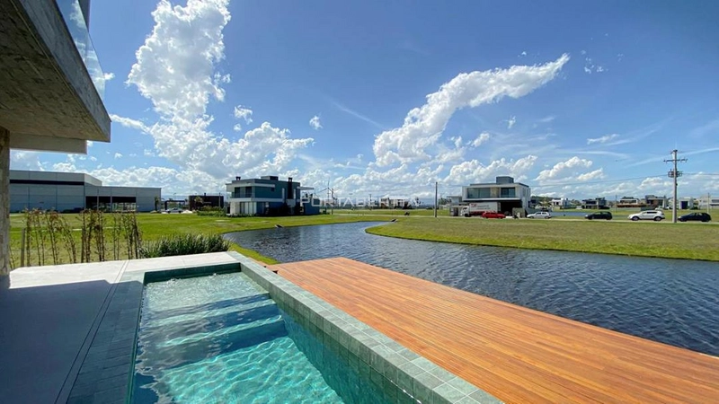 Sobrado beira lago, mobiliado e decorado, condomínio Amare: 19ª foto da galeria de imagens do imóvel