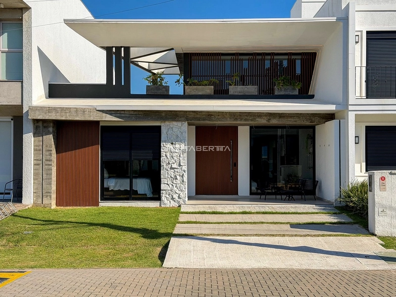 Casa térrea mobiliada e decorada, nova, condomínio Sunset: 1ª foto da galeria de imagens do imóvel