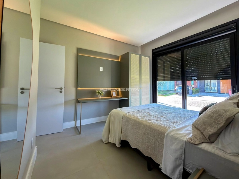 Casa térrea mobiliada e decorada, nova, condomínio Sunset: 8ª foto da galeria de imagens do imóvel