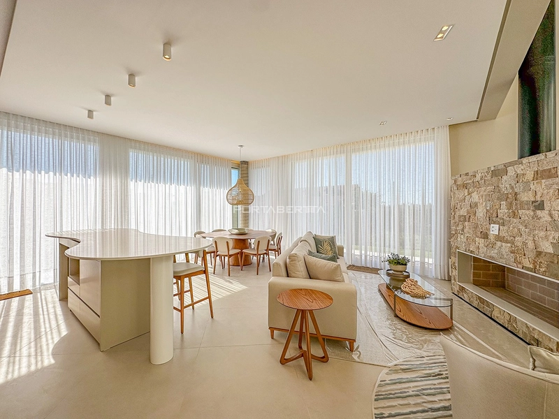 Sobrado mobiliado e decorado, novo, condomínio Sunset: 4ª foto da galeria de imagens do imóvel