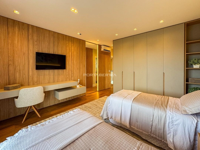 Sobrado de esquina, beira lago, mobiliado e decorado, condomínio Sense: 3ª foto da galeria de imagens do imóvel
