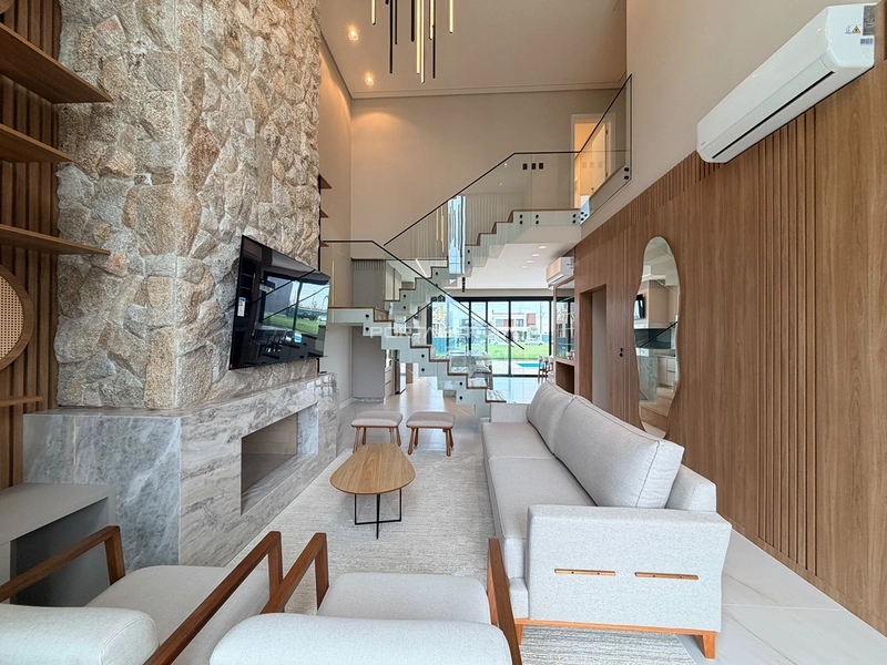 Sobrado beira lago, mobiliado e decorado, condomínio Zen: 7ª foto da galeria de imagens do imóvel