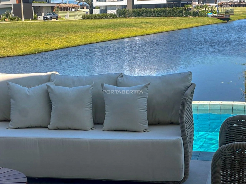 Sobrado beira lago, mobiliado e decorado, condomínio Amare: 18ª foto da galeria de imagens do imóvel