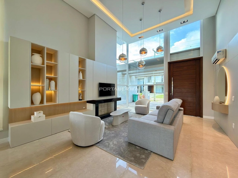 Casa térrea mobiliada e decorada, beira lago, condomínio Capão Ilhas: 3ª foto da galeria de imagens do imóvel