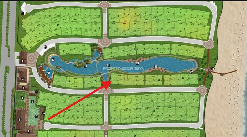 Terreno beira lago à venda no condomínio Playa Vista: 1ª foto da galeria de imagens do imóvel