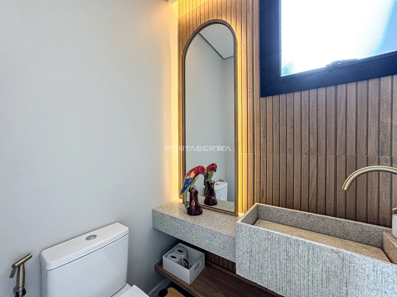 Sobrado mobiliado e decorado, condomínio Sunset: 12ª foto da galeria de imagens do imóvel