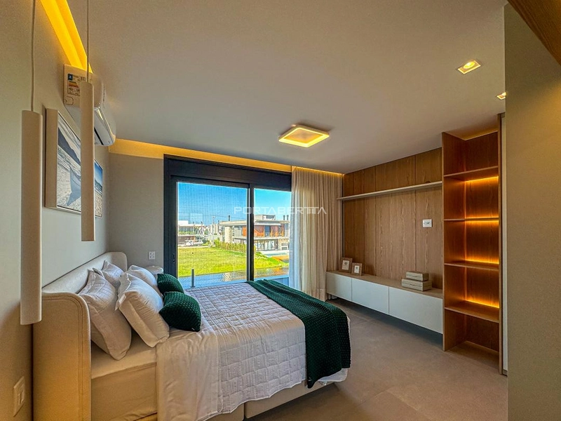 Sobrado beira lago, mobiliado e decorado, condomínio Amare: 16ª foto da galeria de imagens do imóvel