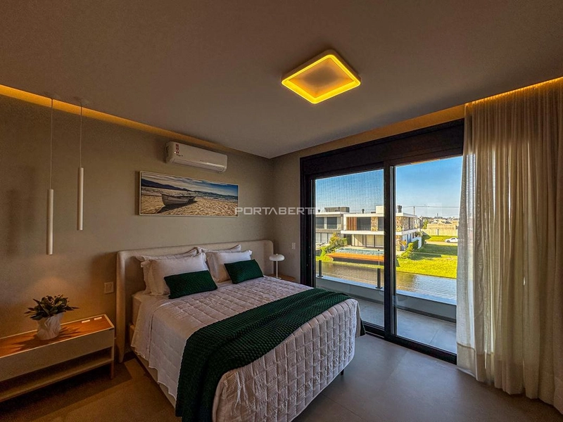 Sobrado beira lago, mobiliado e decorado, condomínio Amare: 17ª foto da galeria de imagens do imóvel
