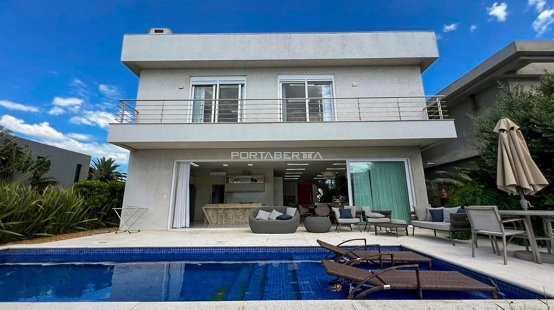 Sobrado beira lago, mobiliado e decorado, condomínio Enseada.: 9ª foto da galeria de imagens do imóvel