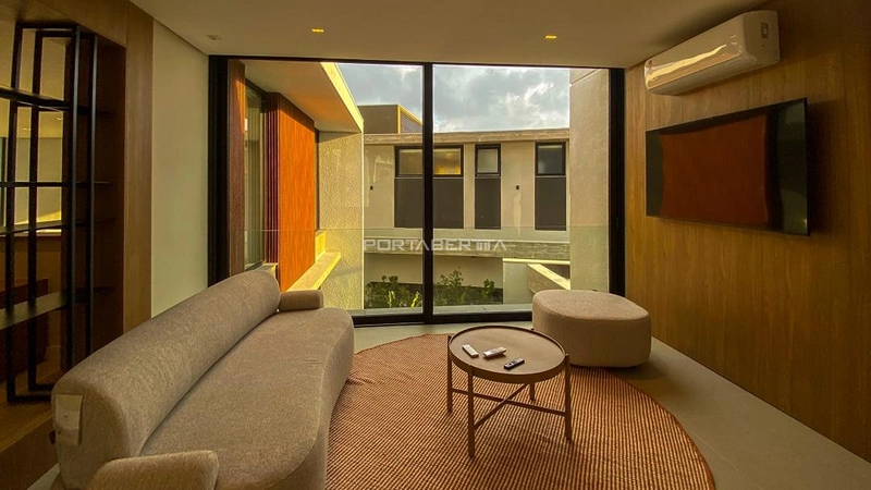 Sobrado beira lago, mobiliado e decorado, condomínio Enseada.: 23ª foto da galeria de imagens do imóvel