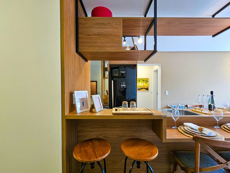 Apartamento mobiliado de 2 suítes no bairro Bavária: 7ª foto da galeria de imagens do imóvel