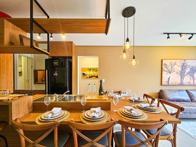 Apartamento mobiliado de 2 suítes no bairro Bavária: 6ª foto da galeria de imagens do imóvel