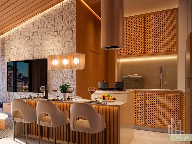 Apartamento 1 quarto no Centro de Gramado: 2ª foto da galeria de imagens do imóvel