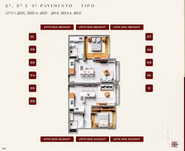 Apartamento 1 quarto no Centro de Gramado: 13ª foto da galeria de imagens do imóvel
