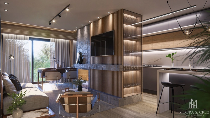 Apartamento 1 quarto no Centro de Canela: 2ª foto da galeria de imagens do imóvel
