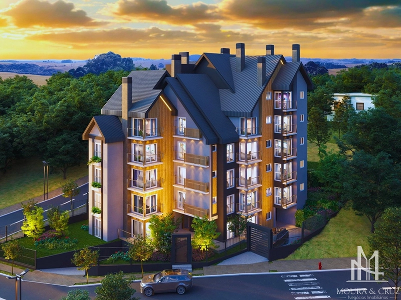 Apartamento 1 quarto em Gramado: 2ª foto da galeria de imagens do imóvel