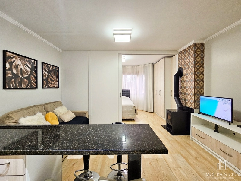 Apartamento Studio 1 quarto mobilado no Centro de Gramado: 2ª foto da galeria de imagens do imóvel