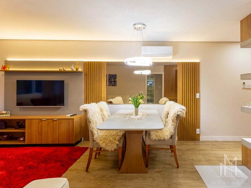 Apartamento mobiliado com 2 quartos em Gramado: 2ª foto da galeria de imagens do imóvel