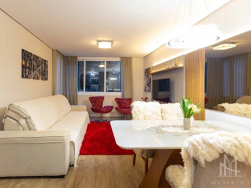 Apartamento mobiliado com 2 quartos em Gramado: 3ª foto da galeria de imagens do imóvel