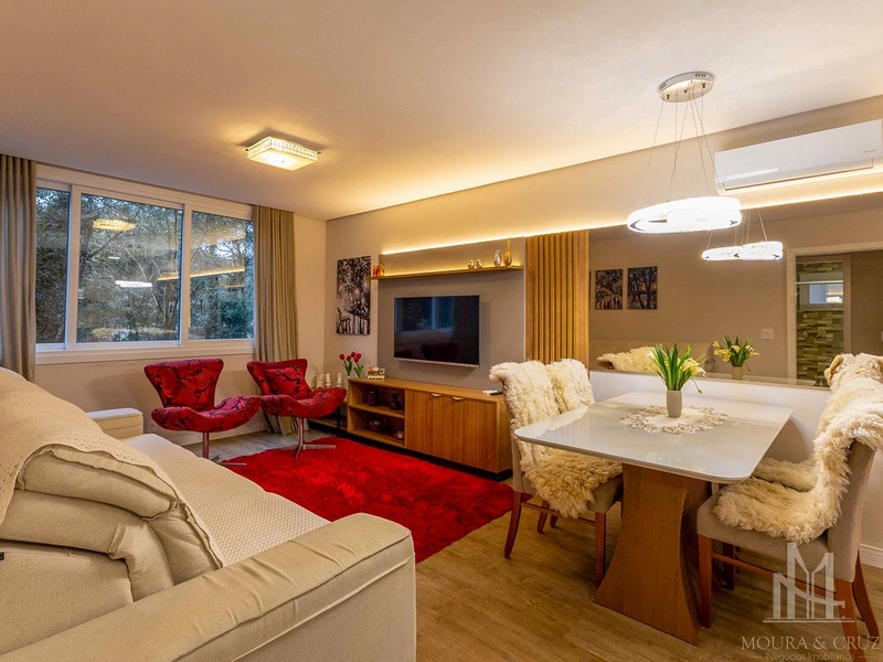 Apartamento mobiliado com 2 quartos em Gramado: 1ª foto da galeria de imagens do imóvel