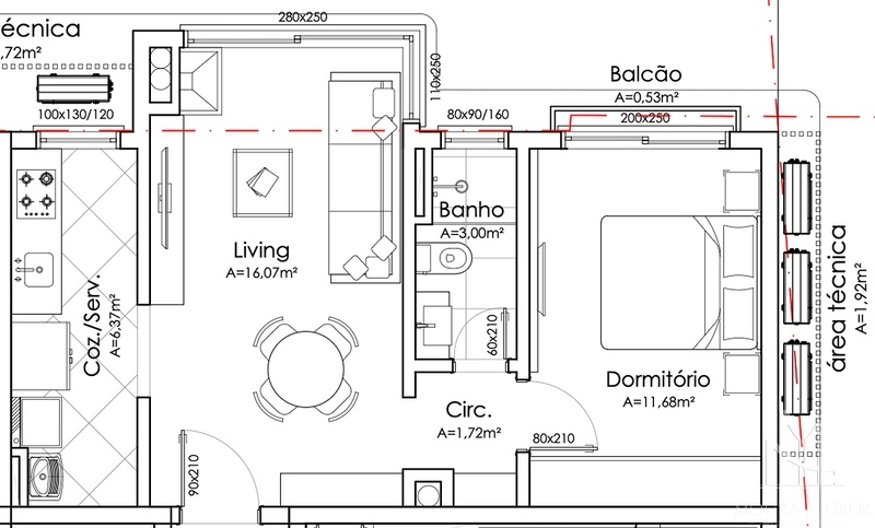 Apartamento 2 quartos no Jardim Bela Vista em Gramado: 6ª foto da galeria de imagens do imóvel