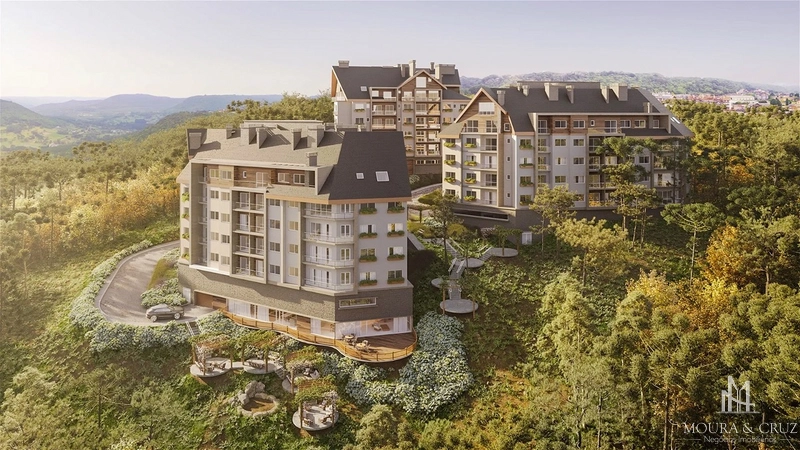 Apartamento cobertura 3 quartos em Gramado: 1ª foto da galeria de imagens do imóvel